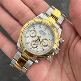 Daytona 2 Tone Gold White Dial - GodTierMods